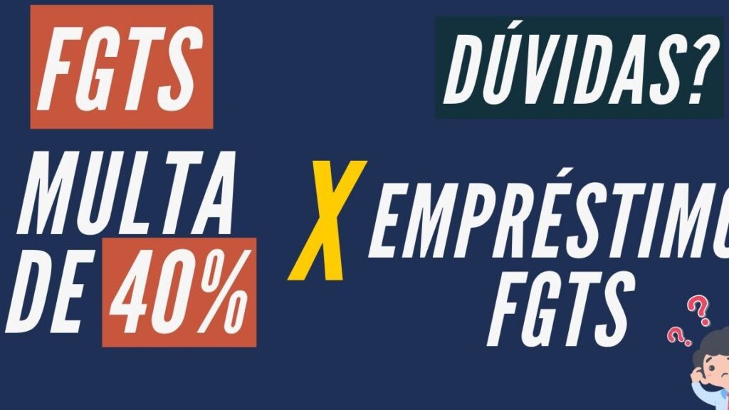 Quem tem empréstimo do FGTS pode sacar a multa rescisória?
